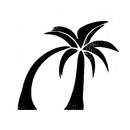 Palm Tree With A Surf Desk