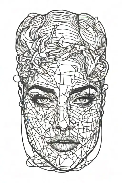 Sexy Nude Woman Bleeding From Eyes