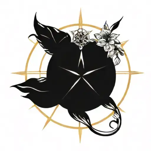 Compass With Solar Jasmine