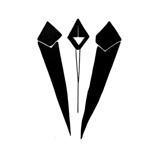 Create A Minimal Tattoo That Represents The Friendship Of Three People