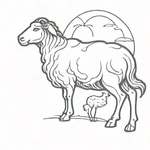 Jesus Finds The Lost Sheep