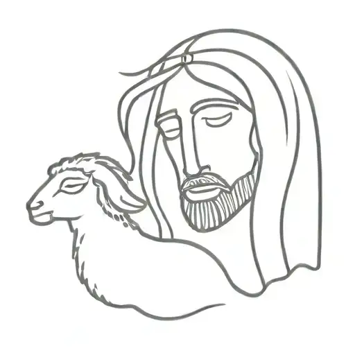 Jesus Finds The Lost Sheep