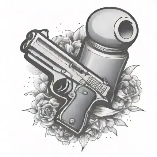 Salt Shaker With Gun
