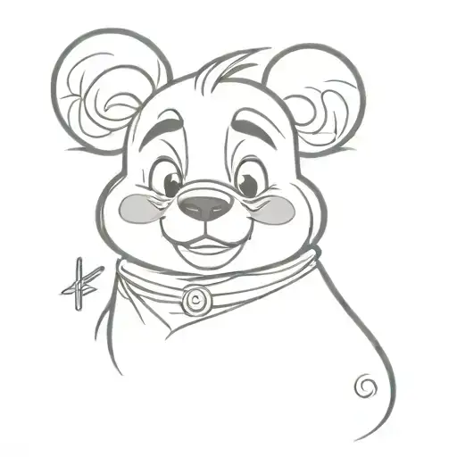 Fine Line Disney Mei Mei Turning Red