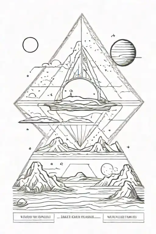 Travel Brochure Poster Advertising A Vacation To Alpha Centauri In The Future In A Rectangular Frame