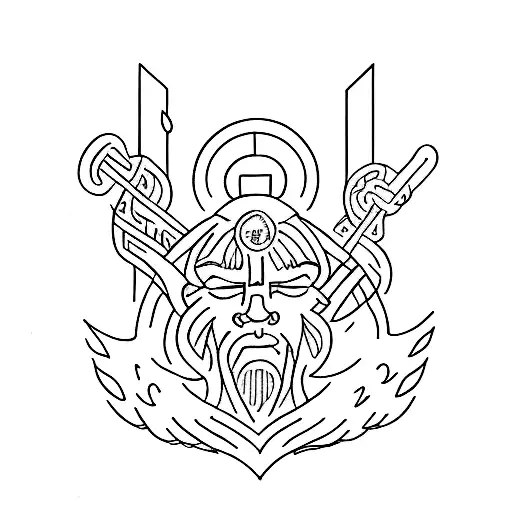 Symbolic Representation Of Strength And Resilience In The Face Of Adversity