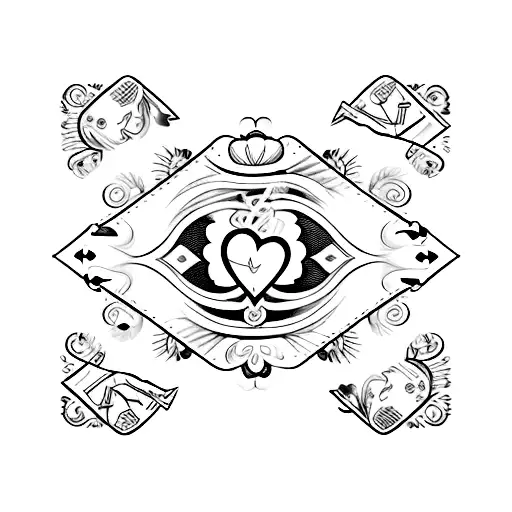 Hearts Playing Card