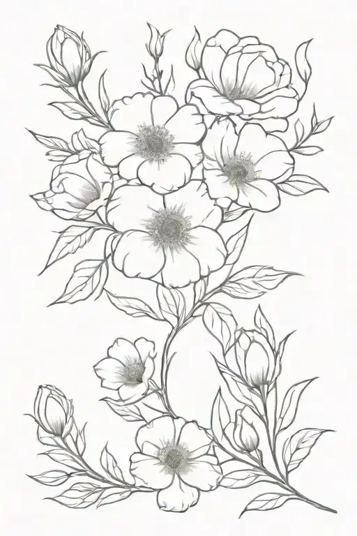 Birth Flowers Bouquet