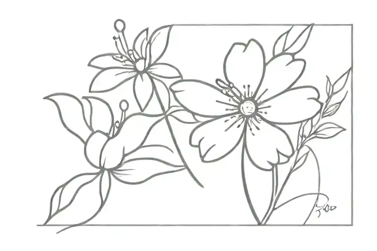 Firefly With Daisy Flower