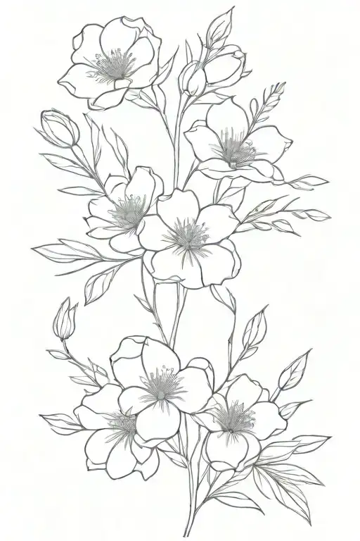 Birth Flower Bouquet