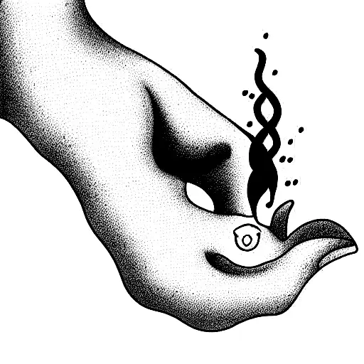 Balance Between Life And Death Food And Evil