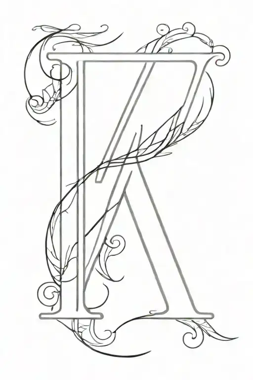 Initial L V M Letter