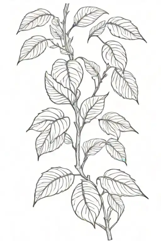 Coffee Plant Growing