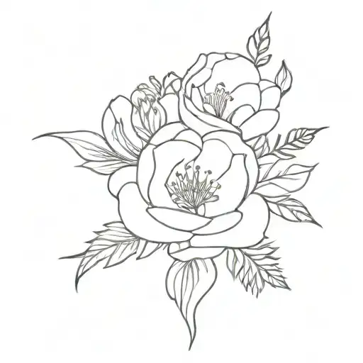 Birth Flower Bouquet