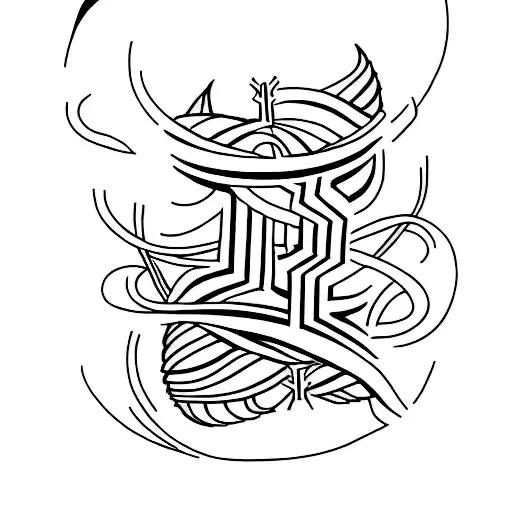 Create A Tattoo Design Inspired By A Bible Verse That Represents Strength And Resilience