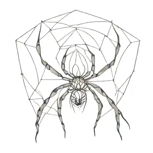 Spider Tattoo Design