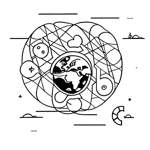 Travel With World And Airplane