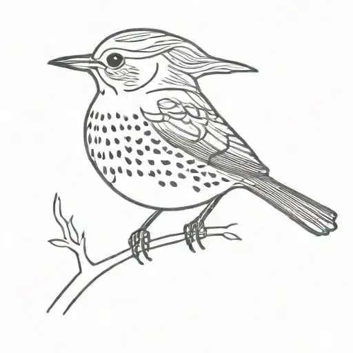 Song Thrush Bird