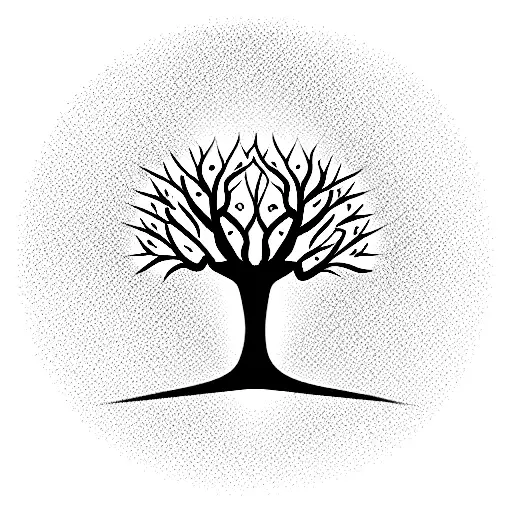 Tree Of Life Half Tree Half Electric