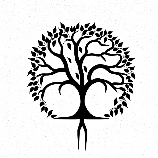 Minimalist Tree Of Life