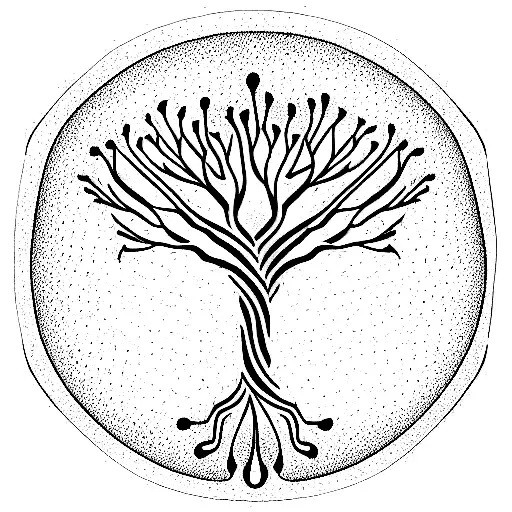 Linework Tree Of Life