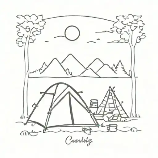 Friendship Camping Laugh