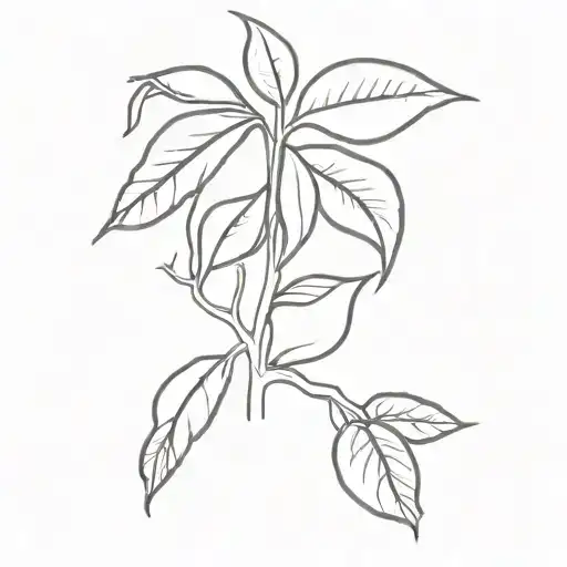 Lips Bitiing Money Tree Growing