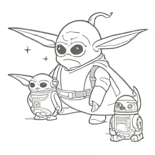 Star Wars Ghibli Style