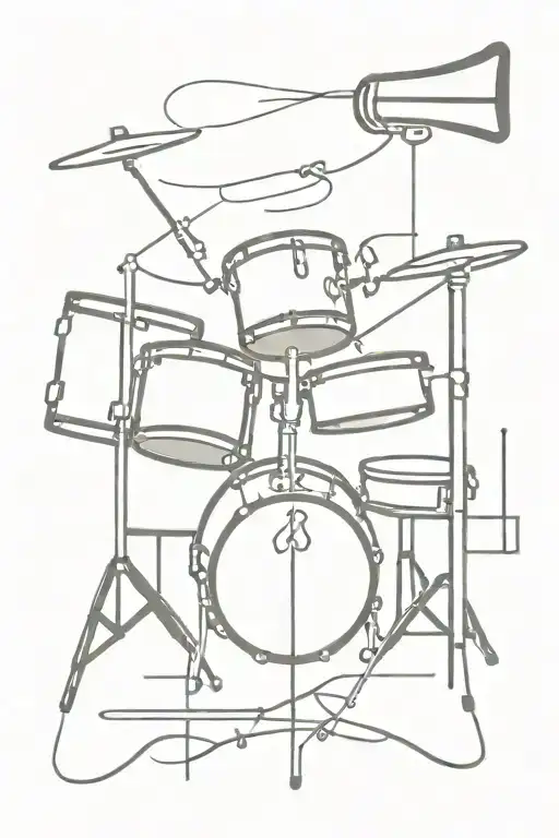 Drums Guitar Piano Keys