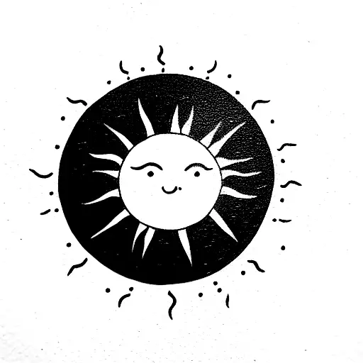 A Small Sun With A Book