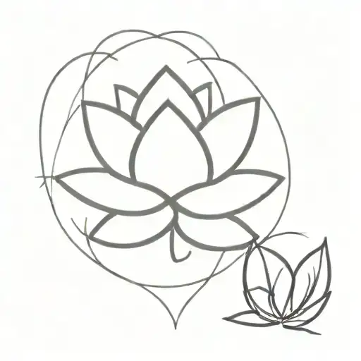 Heart Triangle Lotus