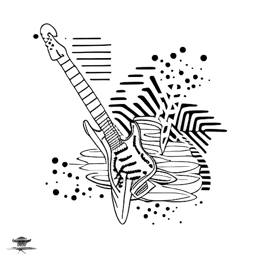 A Stratocaster Guitar