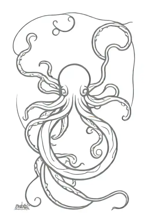 Tentacle Kraken Mythical