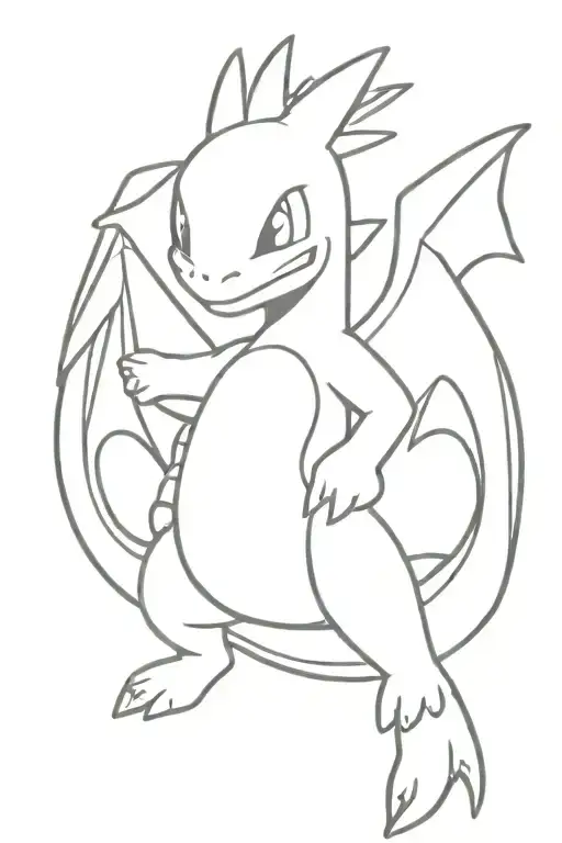 Banana With Charizard Pokemon Costume