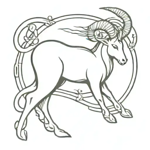 Zodiac Sign Capricorn Symbol
