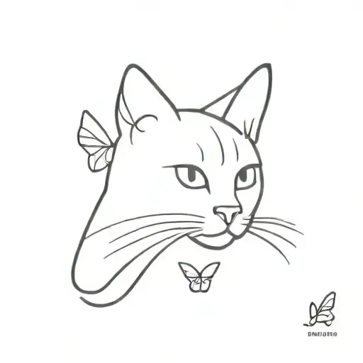 Cat Butterfly