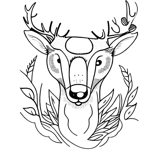 Bever And Deer Together