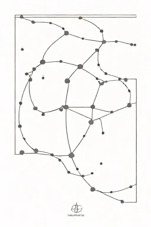 Capricorn Constellation Intertwined