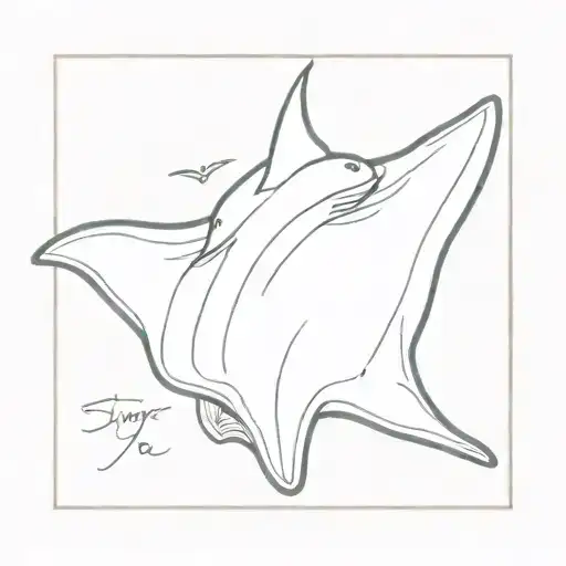 Stingray With A Grandma