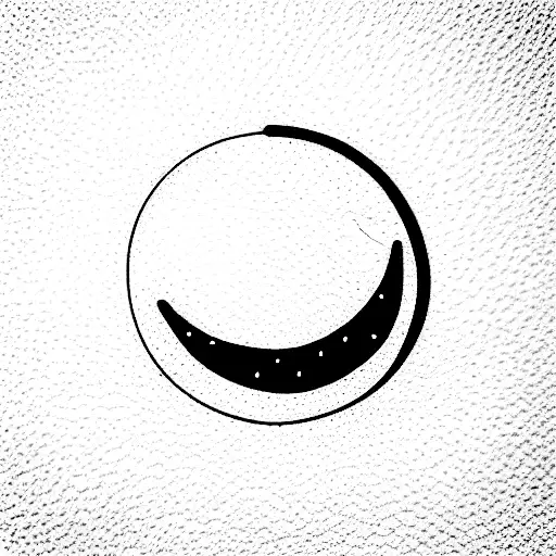 Lines Od Balance With A Moon