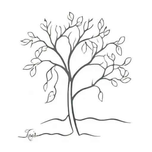 A Tree Whit The Name Le Incorperatet Inside The Tree And It Needs To Be Very Simple