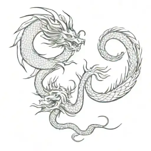 2 Chinese Dragons