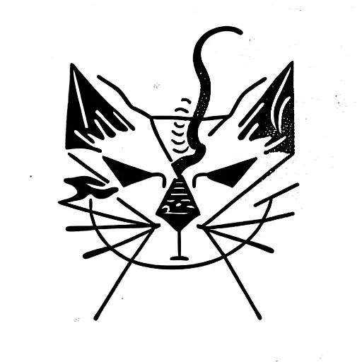 Halloween Sagittarius Cat