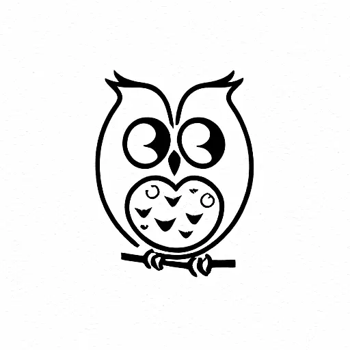 Owl And Coffee Bean