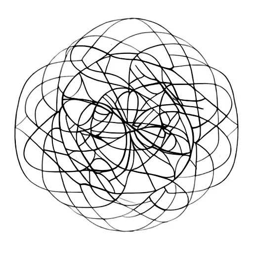 Abstract Geometric Shapes Representing Asthetic