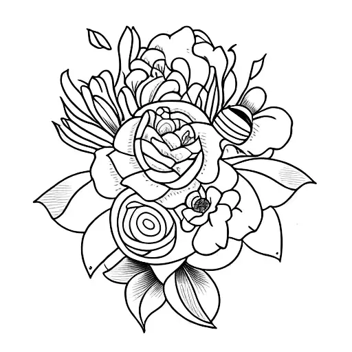 Floral Arrangement With Hidden Profanity Incorporated