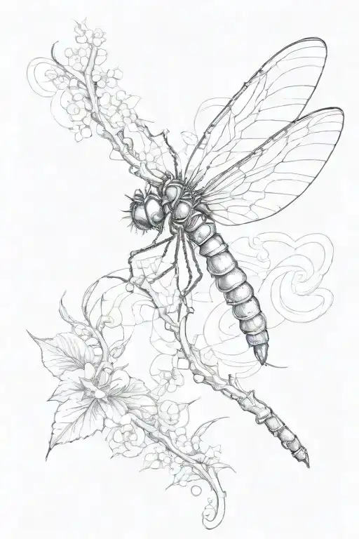 Dainty Dragon Fly
