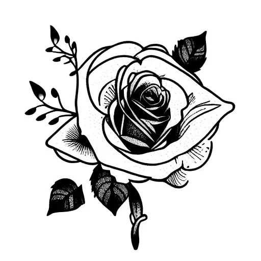 Rose And Iris Bouquet