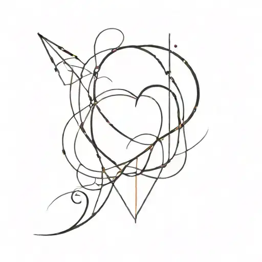 Love Minomalist Abstract