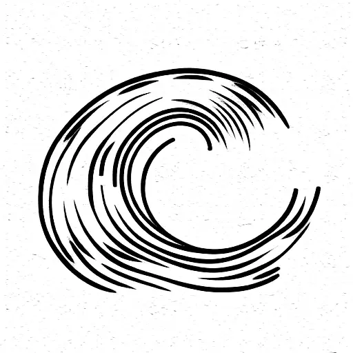 Ocean Wave With The Date 6-2-22